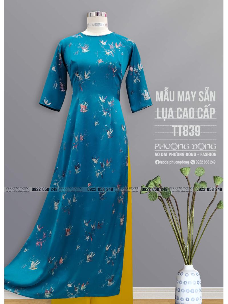 Áo Dài Truyền Thống Lụa Cao Cấp TT839